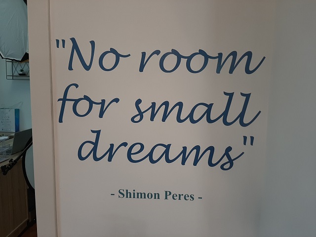 No Room for Small Dreams - Shimon Peres