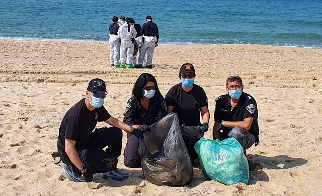 זיהום הזפת בחופים: החקירה והטיפול